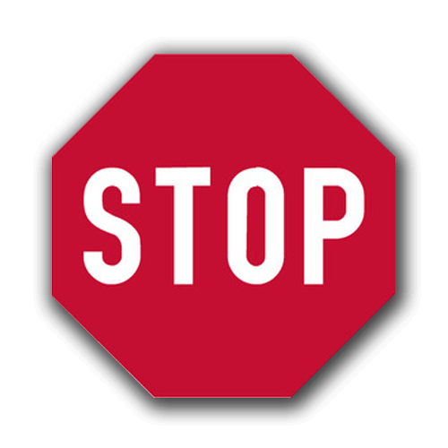 CSDD braukšanas eksāmens kļūdas - STOP zīme